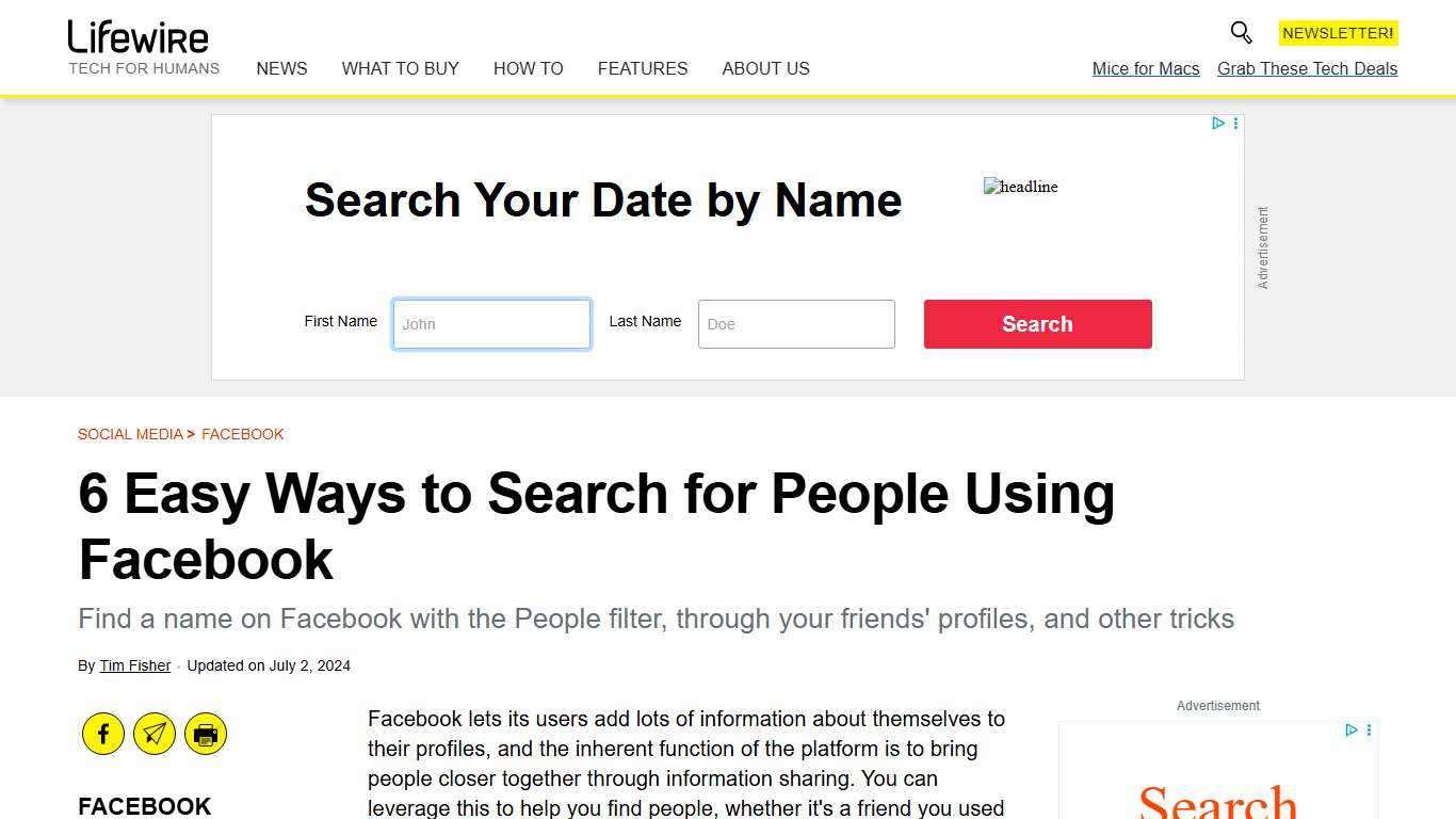 6 Easy Ways to Search for People Using Facebook